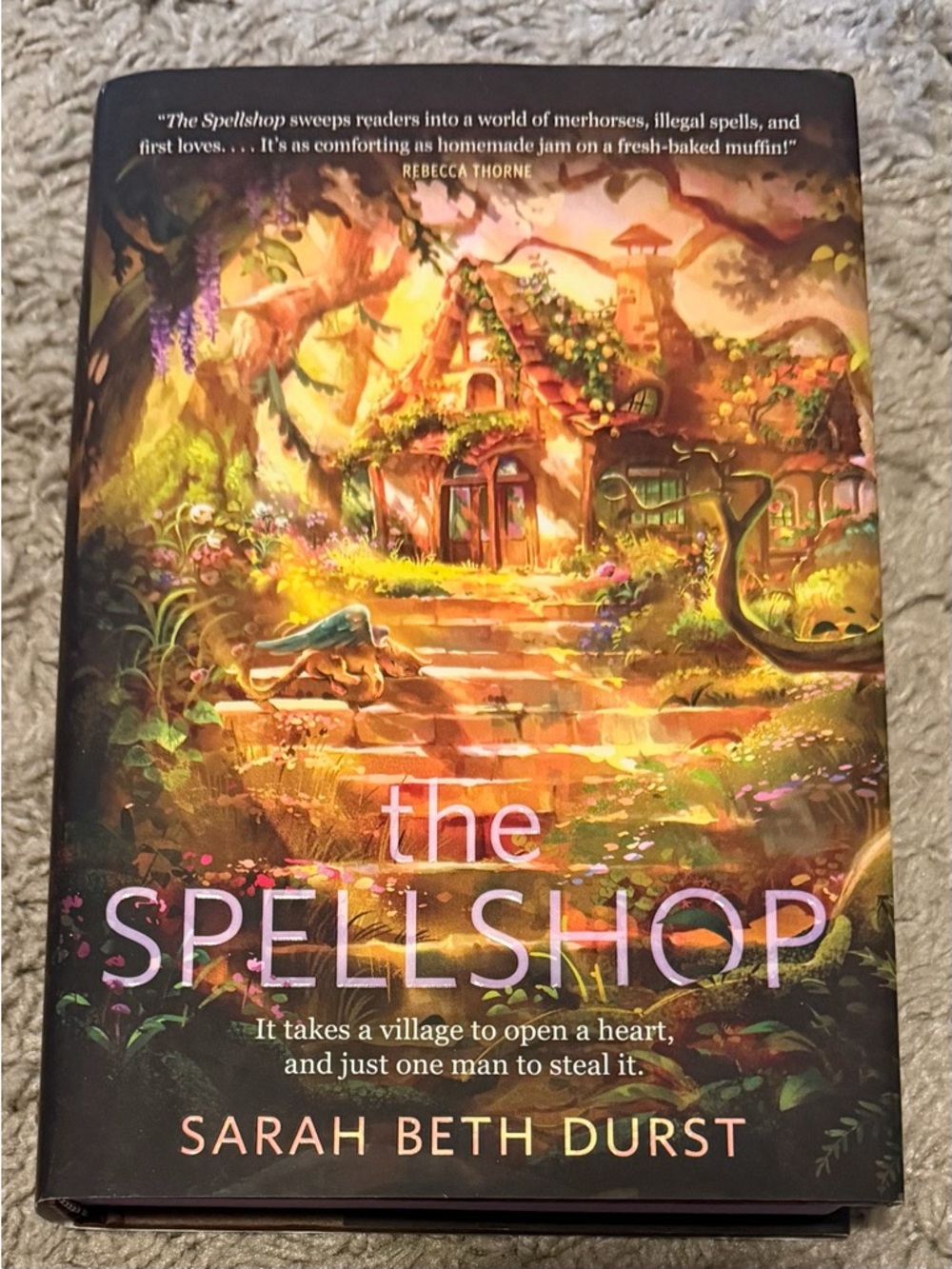Bundle Price - $5 - BOOK - The Spellshop by Sarah Beth Durst - Hardcover